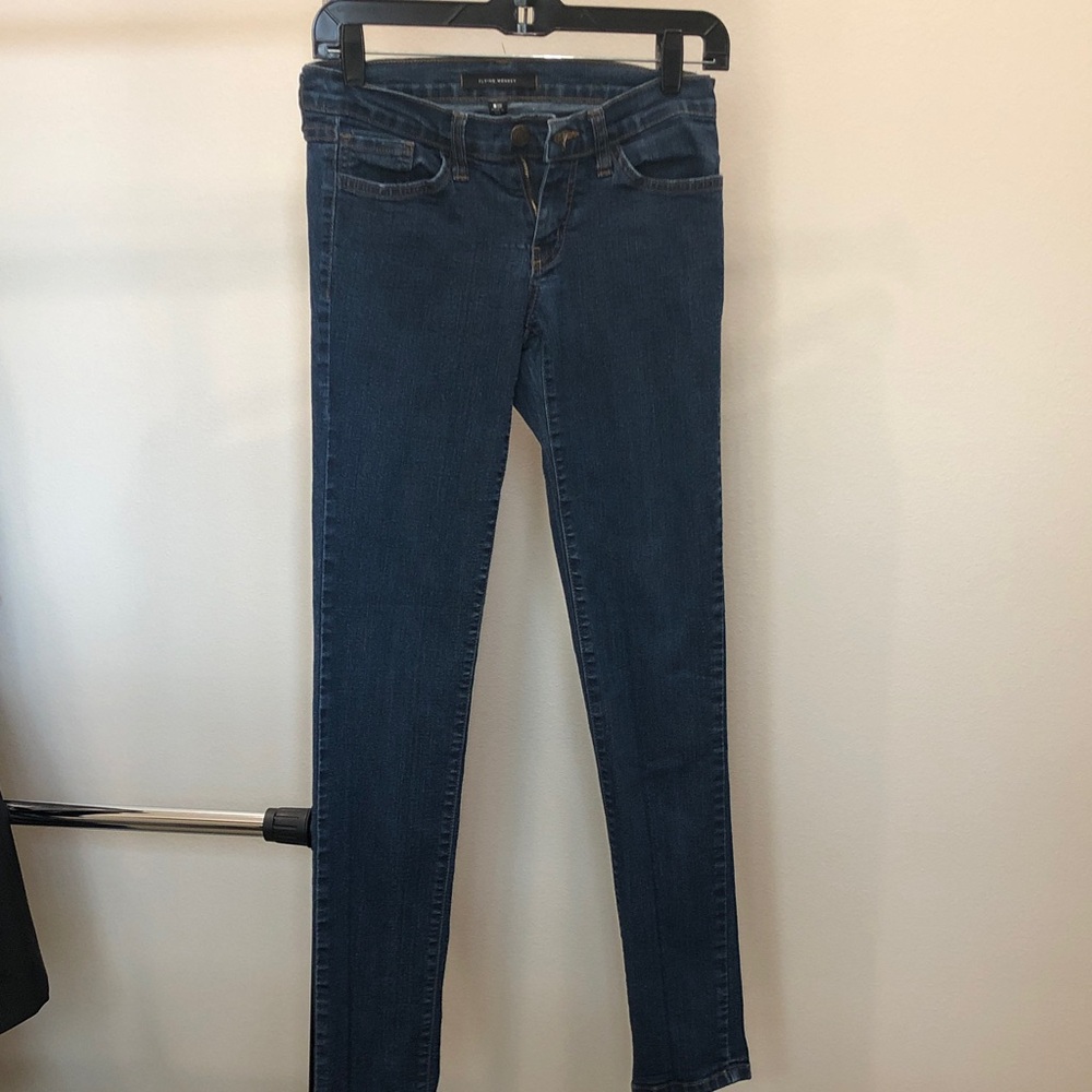 Flying Monkey Dark Blue Skinny Jeans